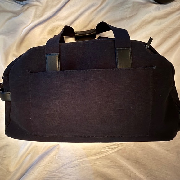 Travel Chic: *Away* Black Canvas Weekender - Picture 10 of 16